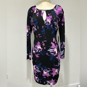 NWT Jennifer Lopez size L “Dark Glamour” dress purple